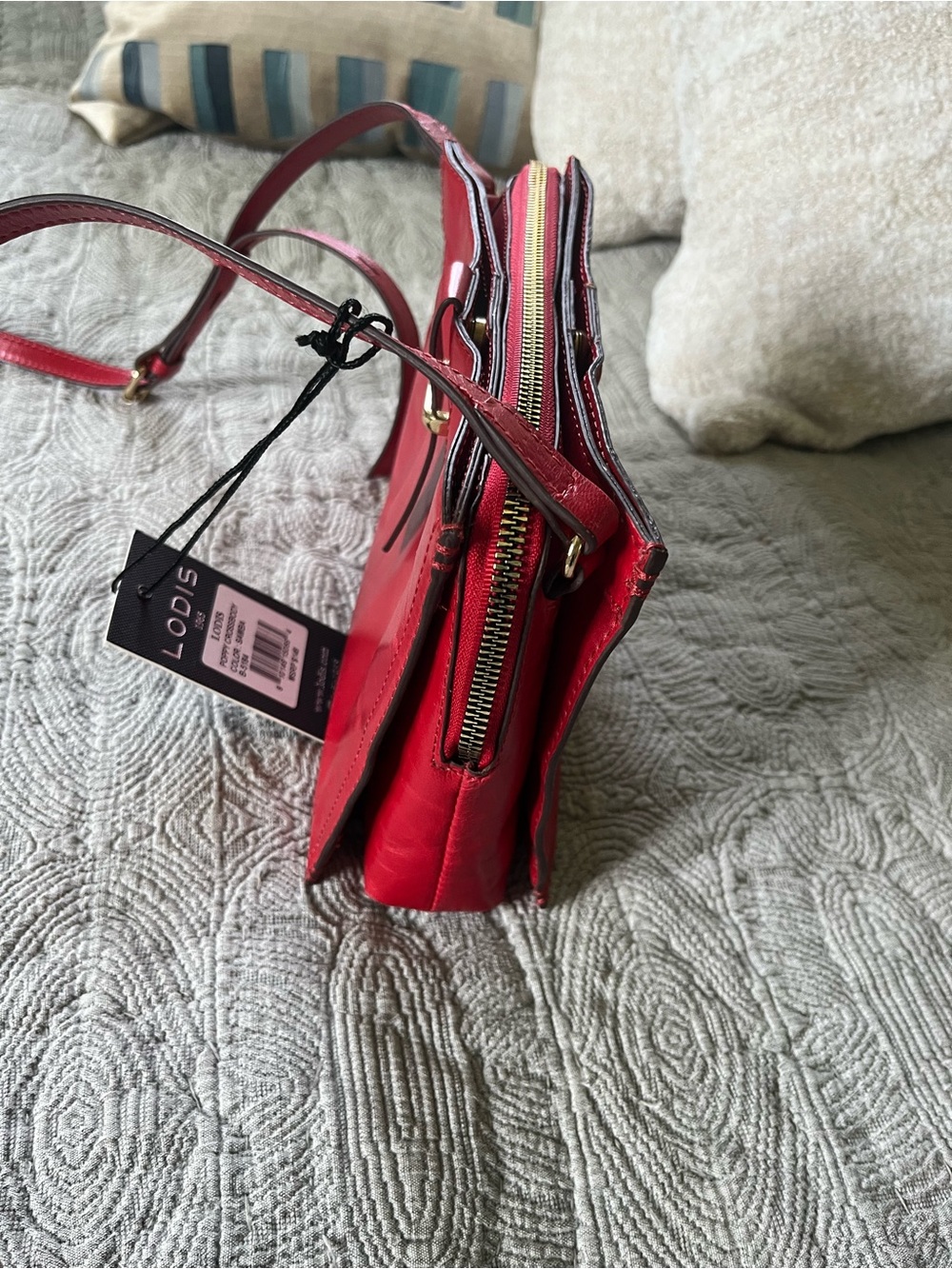 LODIS Leather Cross Body Bag - Picture 3 of 7